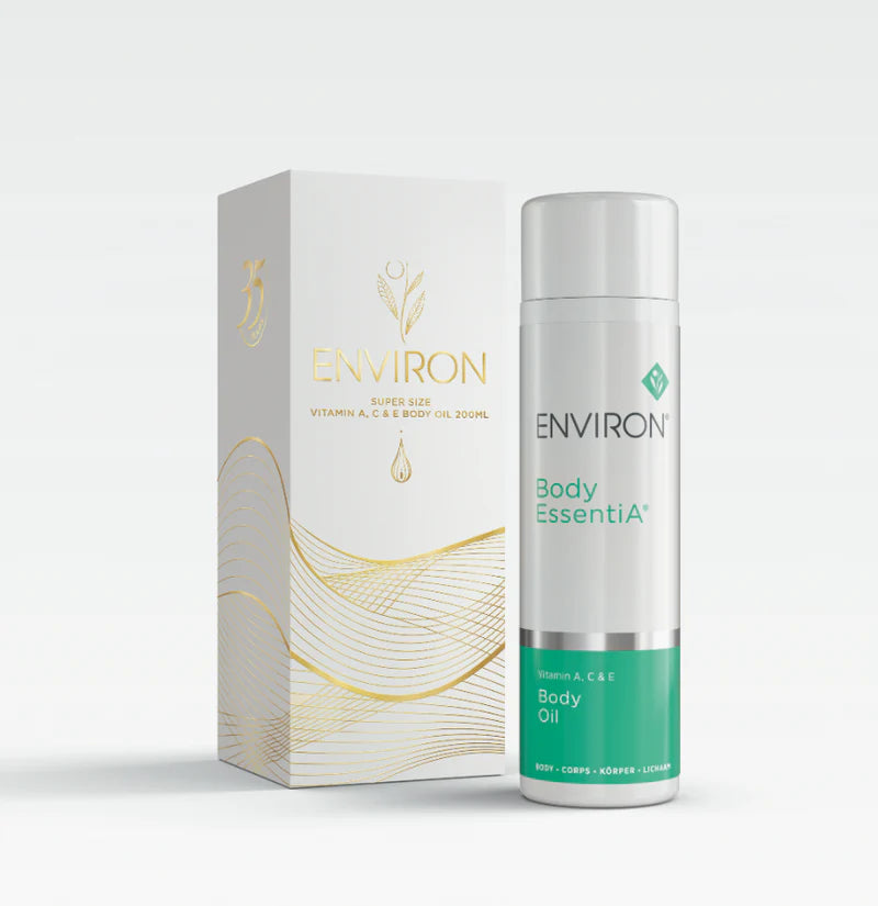 ENVIRON VITAMIN A, C & E FACE & BODY OIL  200ML SUPER SIZE