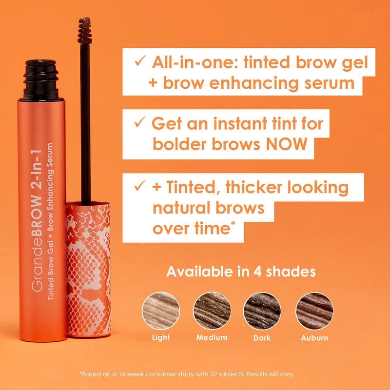 Grande Brow 2-in-One Eyebrow Gel