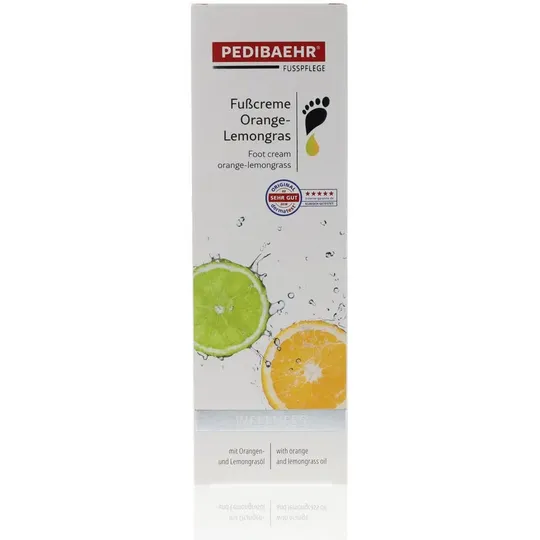 Pedibaehr Foot Cream Orange-Lemongrass 125ml